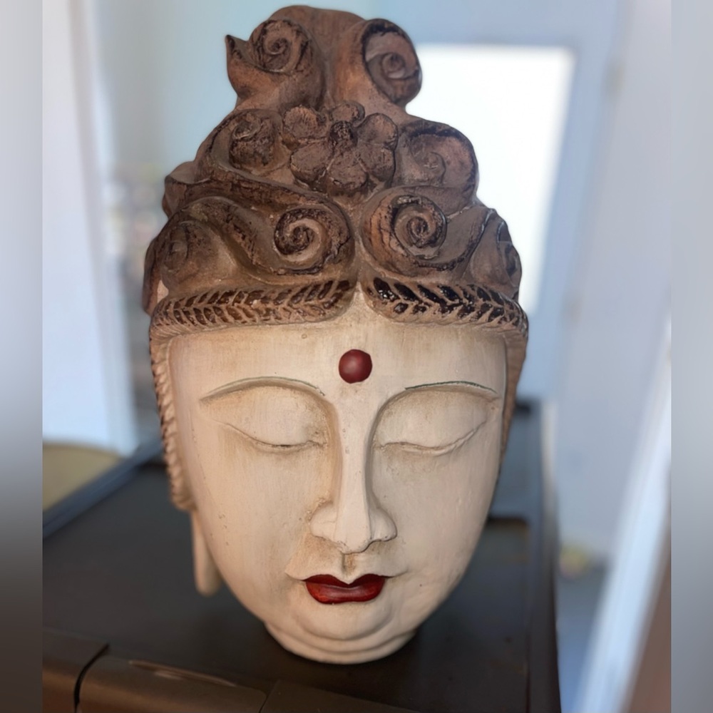 Decorative Buddha Head Sculpture
